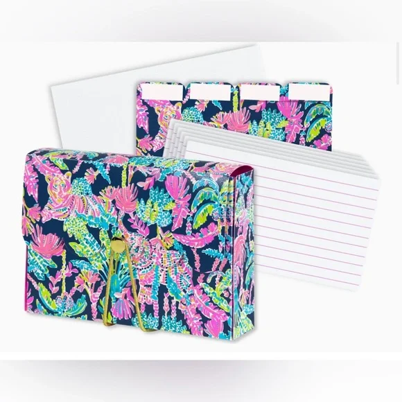 Lilly Pulitzer Study Notecard Set, Seen and Herd - Picture 2 of 5